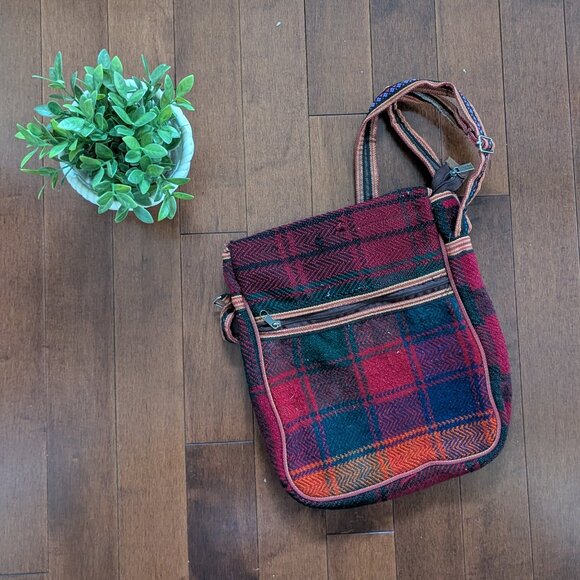 3/$20 NAVAJO KNIT VINTAGE SIDE BAG - Picture 3 of 4